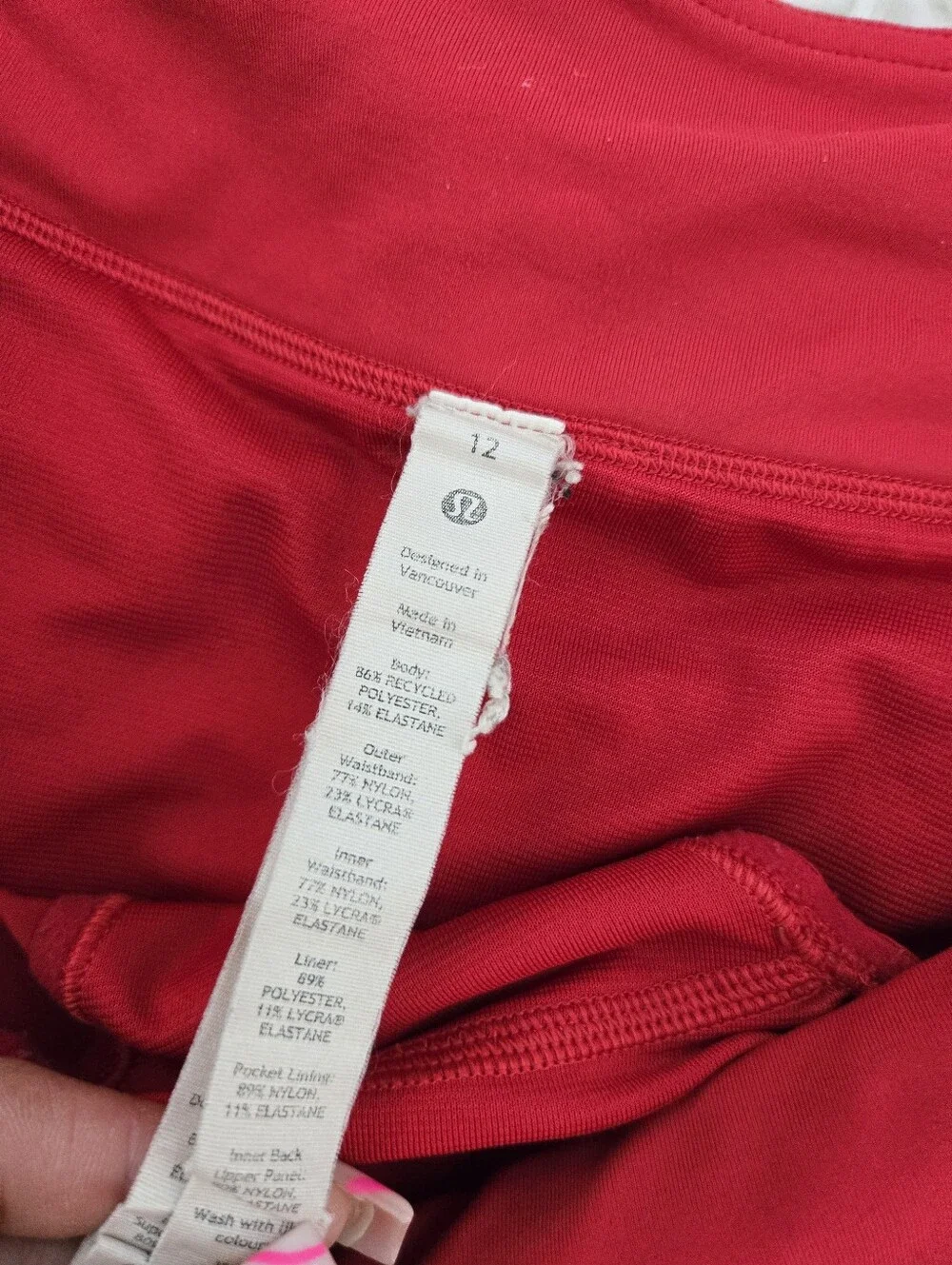 Lululemon Athletica Speed Up Low-Rise Lined Short 2.5